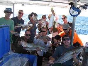 Group fishing trip