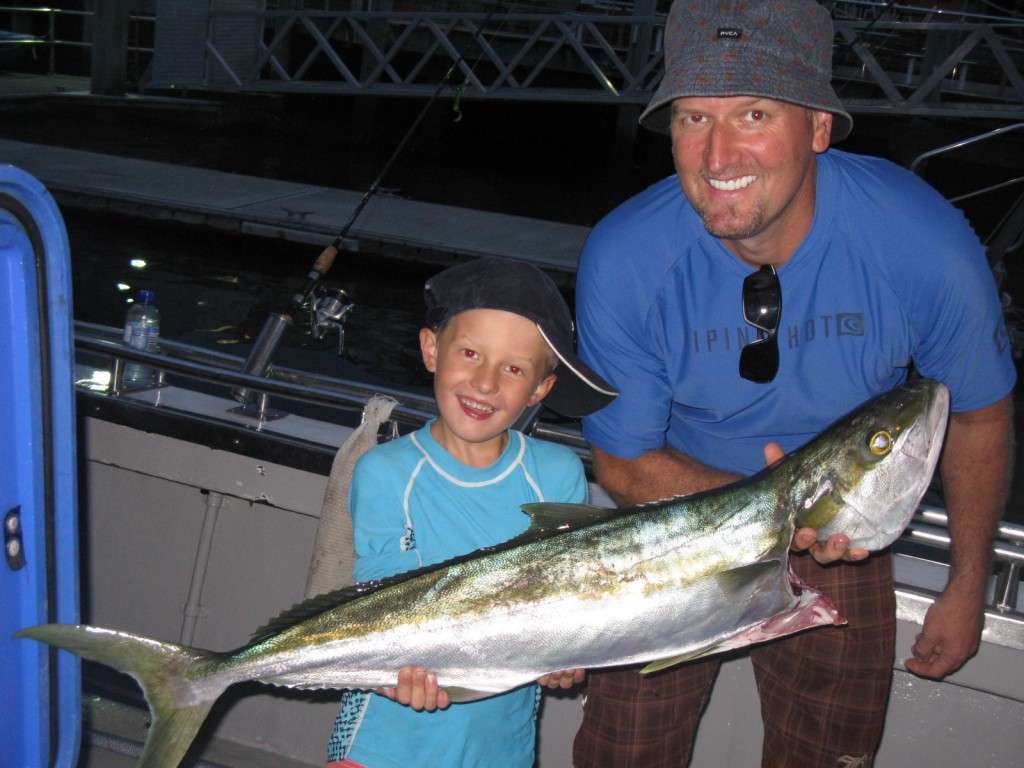 8kg kingfish from murphy's