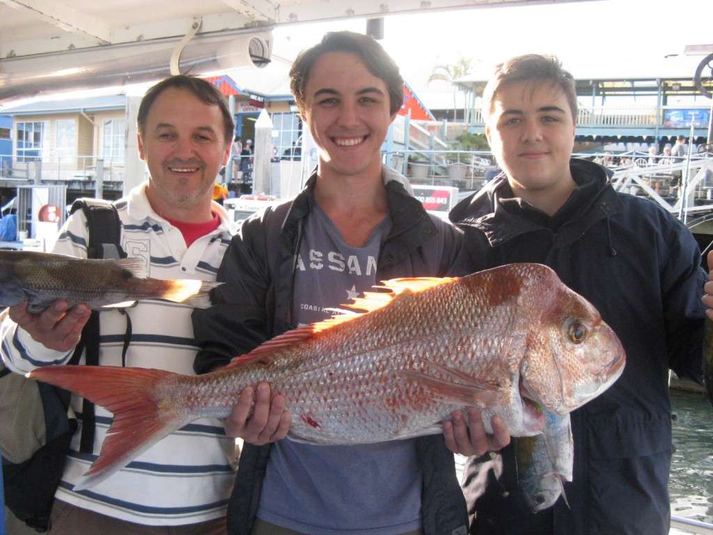 7KG SNAPPER FROM CALOUNDRA WIDE